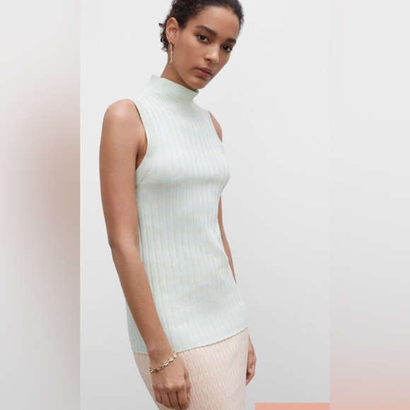 Club Monaco Geo Mix Top - Picture 7 of 7